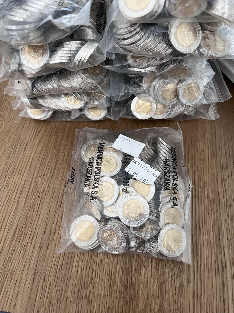 5zł Brama Żuraw w Gdańsku Woreczek 100szt