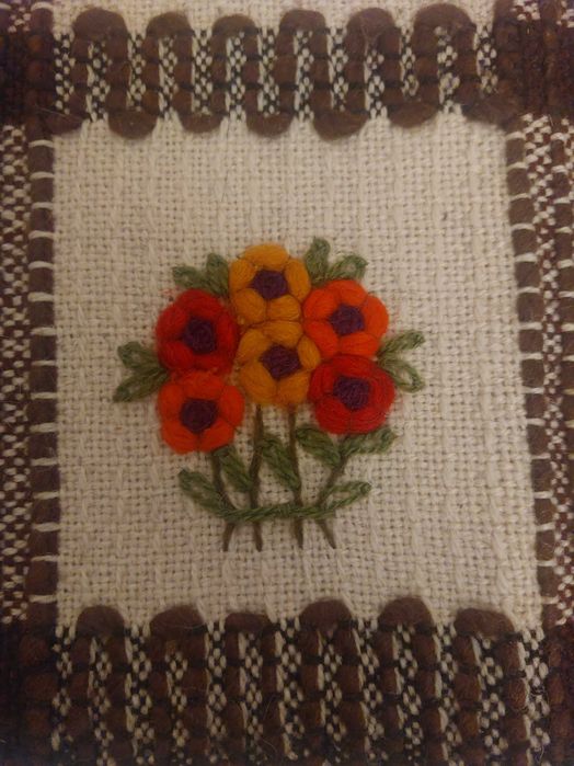 kilim/bieżnik wełniany cepelia prl 108 x 40 cm pomysł na prezent