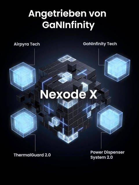 Зарядний пристрій 100W Ugreen Nexode X 100 Вт