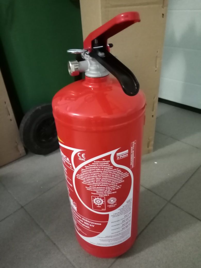 Gaśnica proszkowa 6kg GP-6xABC