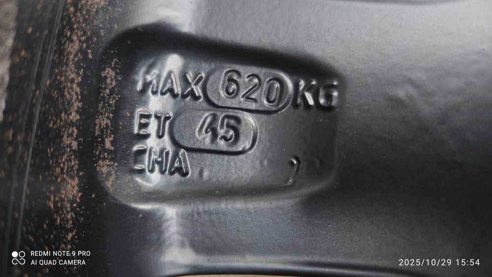 Диски 5/112/15 WV Audi Skoda ET45 DIA 57.1