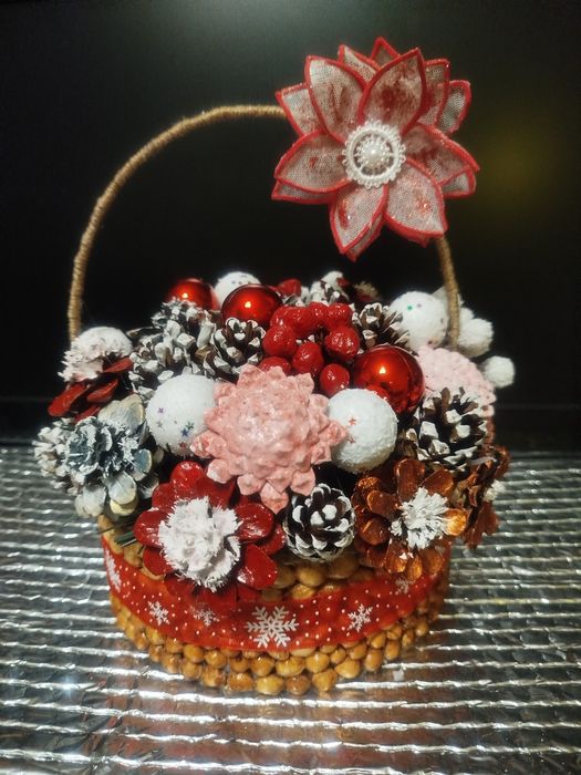 Новорічні композиції ,ручна робота