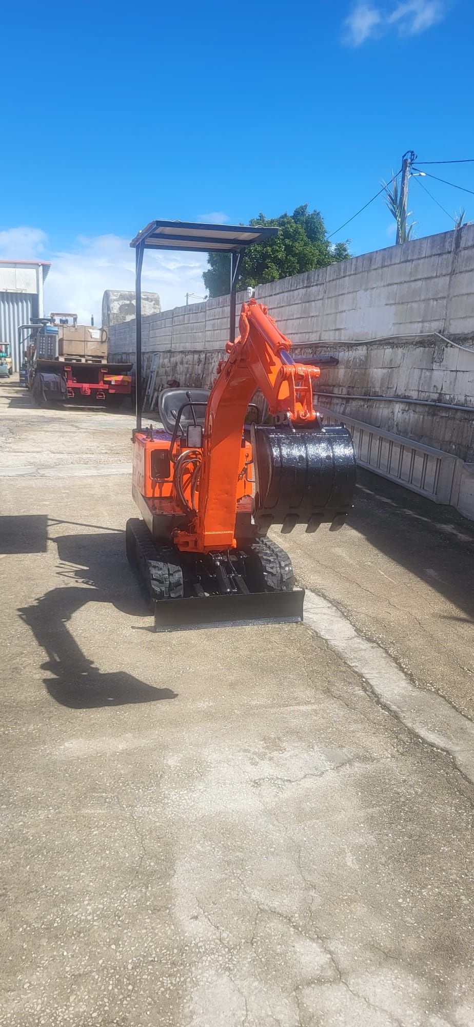 Mini giratória kubota