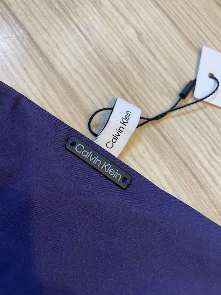 Calvin Klein / S / fioletowy, nowe z metką / majtki, dół od kostiumu