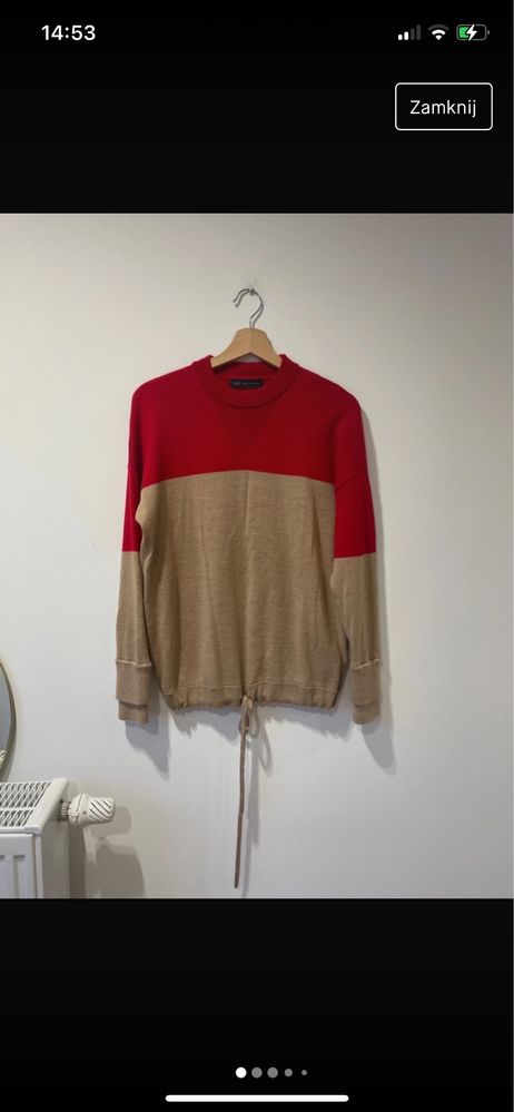 Sweter damski welniany