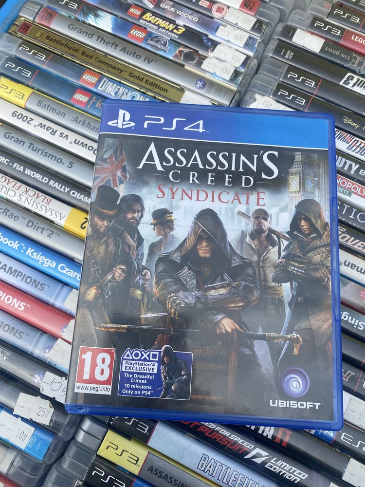 Gra Assassin's Creed Syndicate PS4 PS5 Sony Play Station pudełkowa