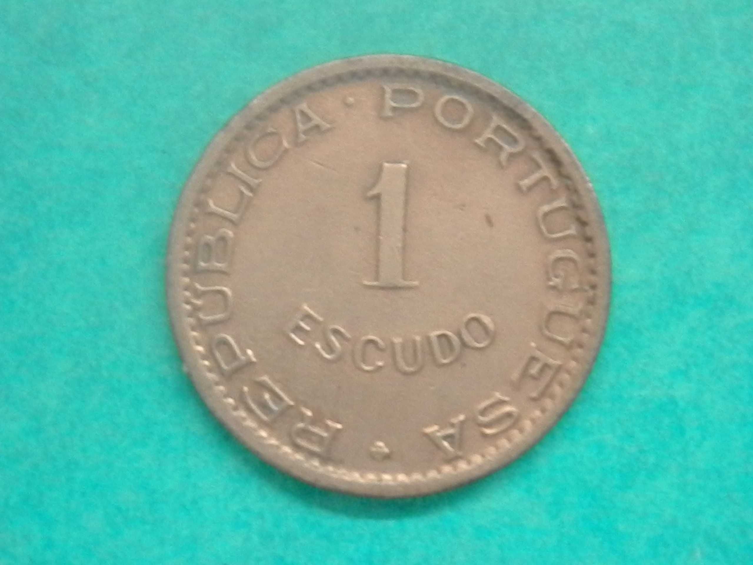 618 - Angola: 1 escudo 1956 bronze, por 5,00