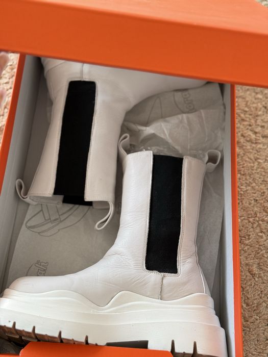 Шкіряні  ботинки