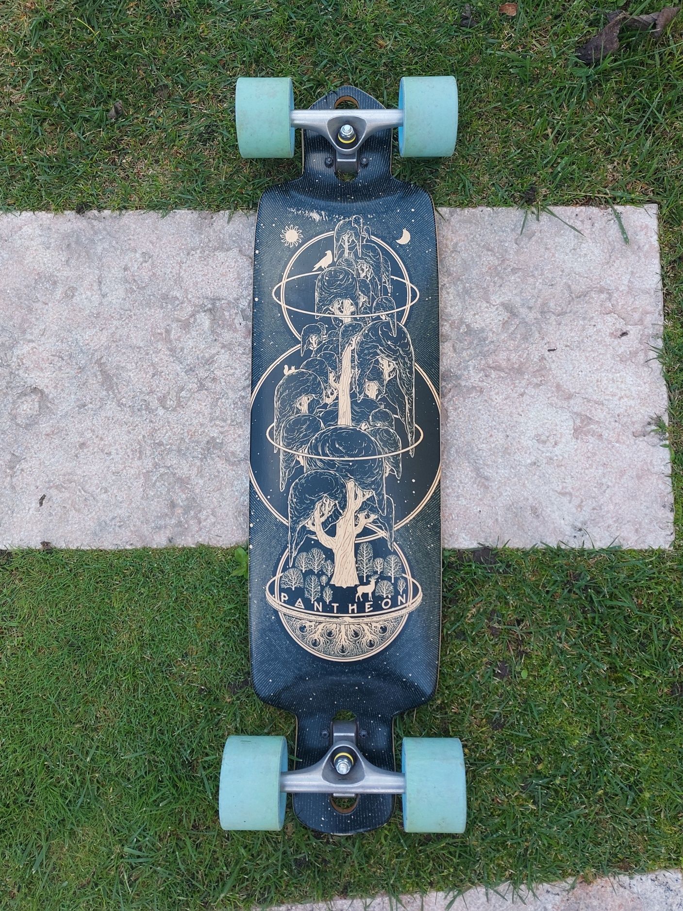 Skate longboard Pantheon Ember