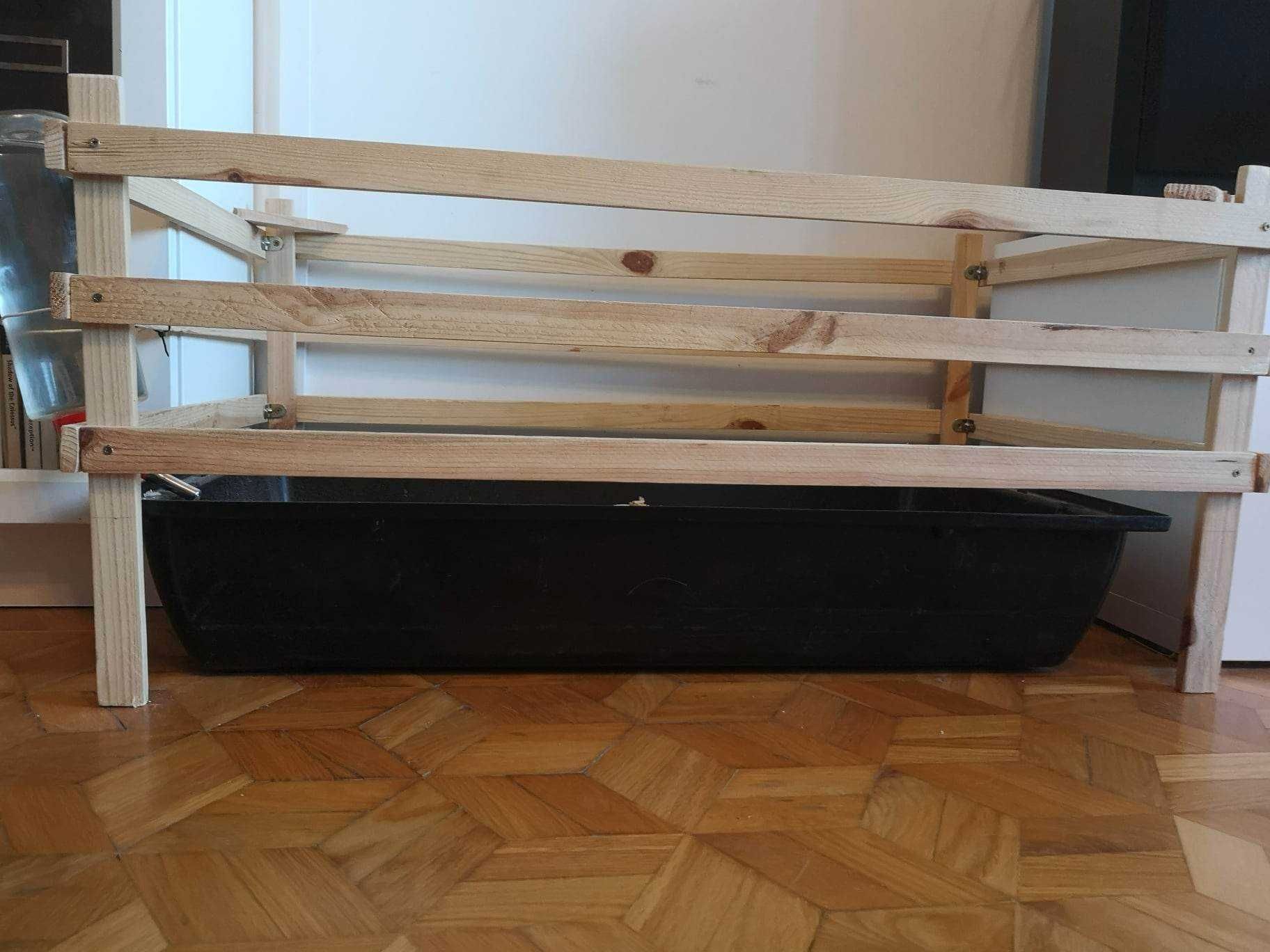 Klatka dla gryzoni, drewniana