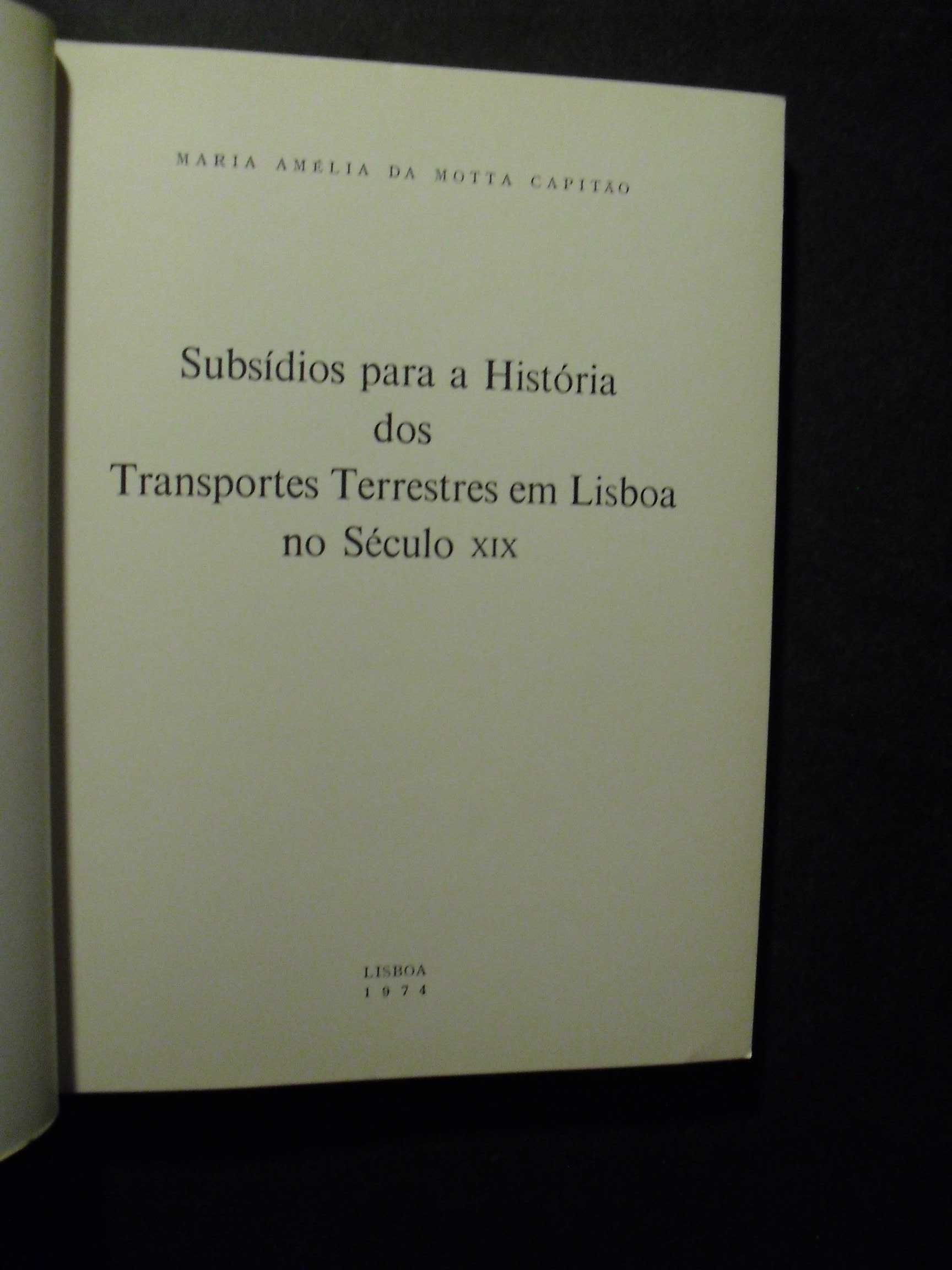 Capitão (Maria Amélia  Motta)História Transportes Terrestres em Lisboa