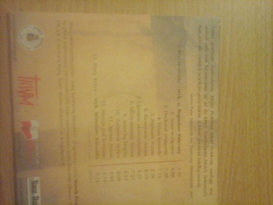 PASJA płyta cd .