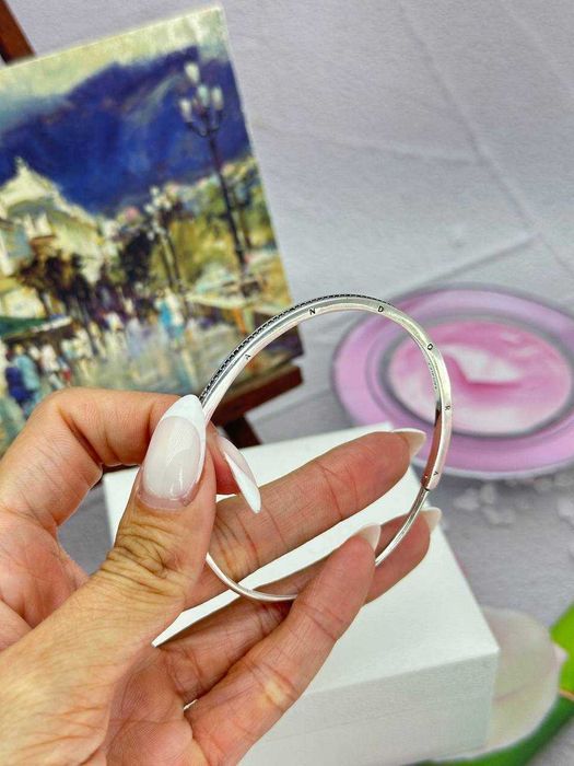 ЗНИЖКА Браслет Pandora Пандора I-D з паве 592313C01 ВІДГУКИ