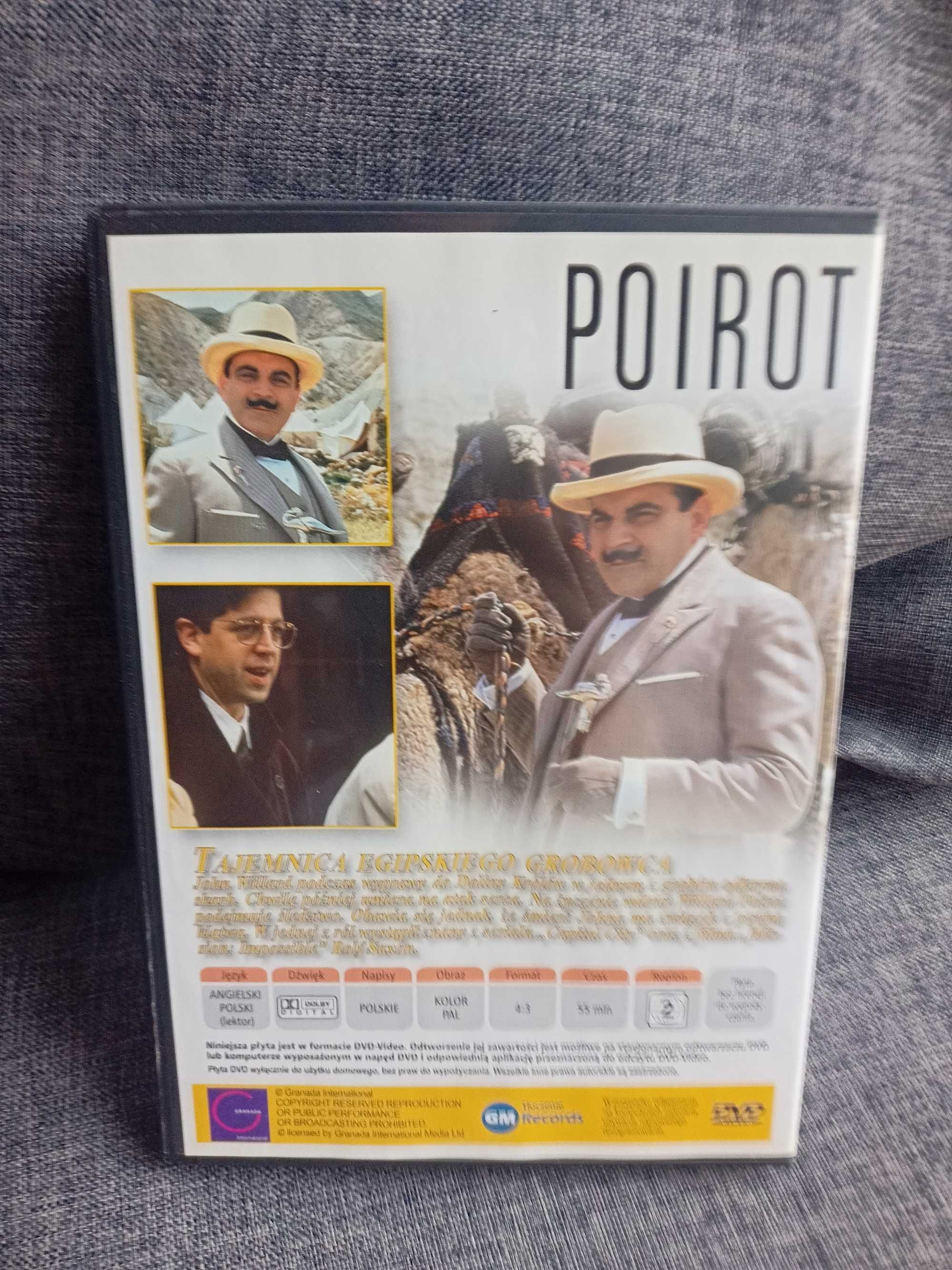 DVD Poirot 22. Tajemnica egipskiego grobowca