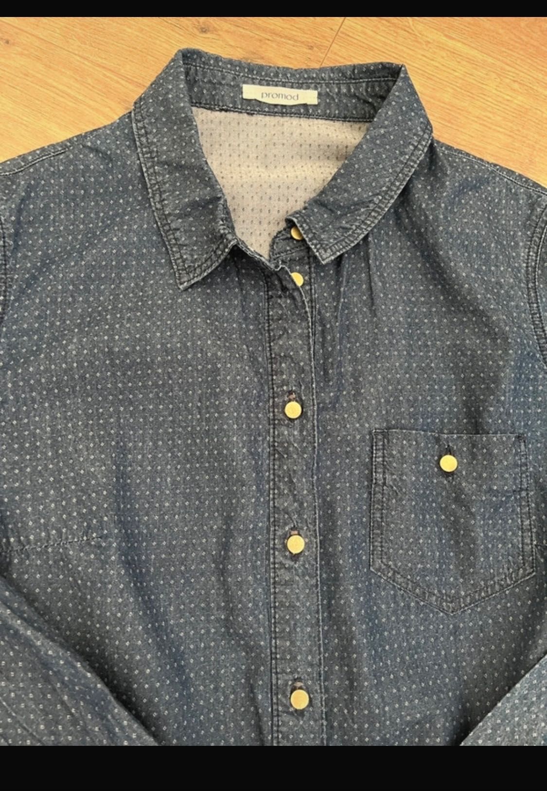 Dżinsowa sukienka Promod oversize S M casual