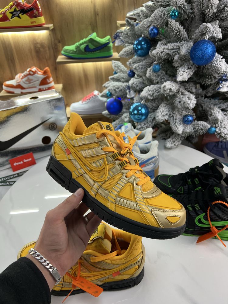 Кросівки Nike Dunk Low Rubber x Off-White Yellow