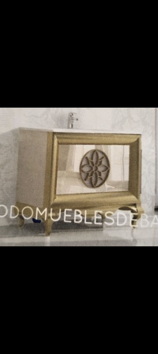 MÓVEL WC com Lavatório e Espelho