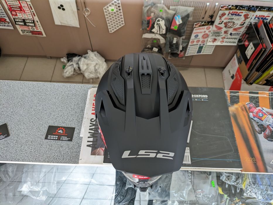 Шолом ендуро на квадроцикл мотоцикл LS2 MX702 Pioneer 2 Matt Black