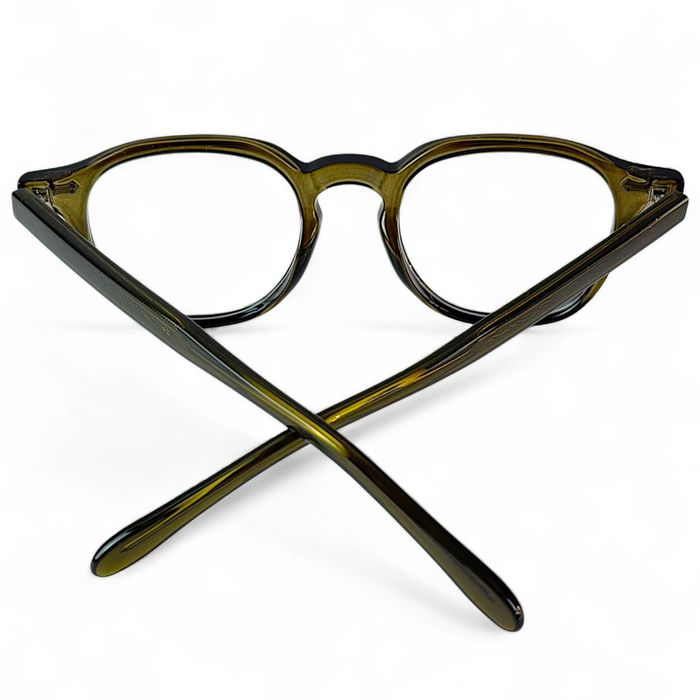 Okulary Zerówki Do Komputera Blue Light TR90 Nerdy Zielone