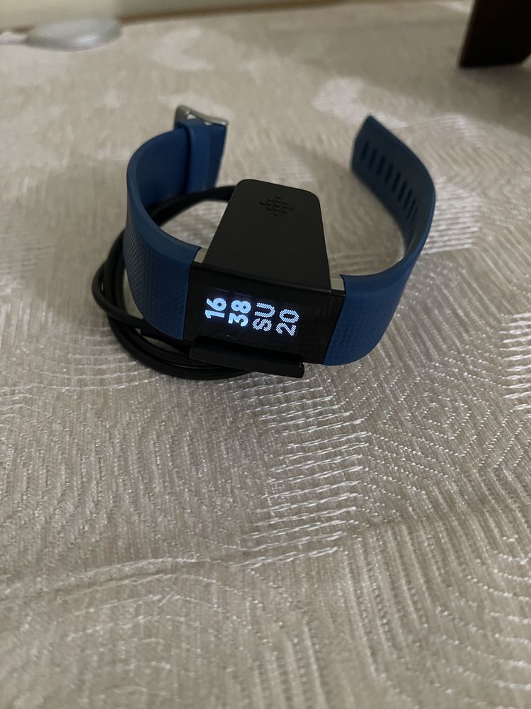 Fitbit charge 2 pouco uso bateria impecavel bracelete por estrear