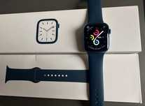 Apple Watch 7 GPS 45 mm niebieski