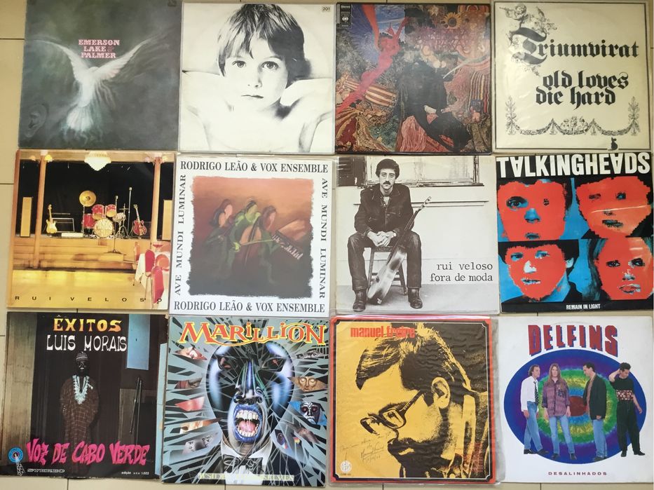 Discos de vinil U2,Delfins,Talking Heads