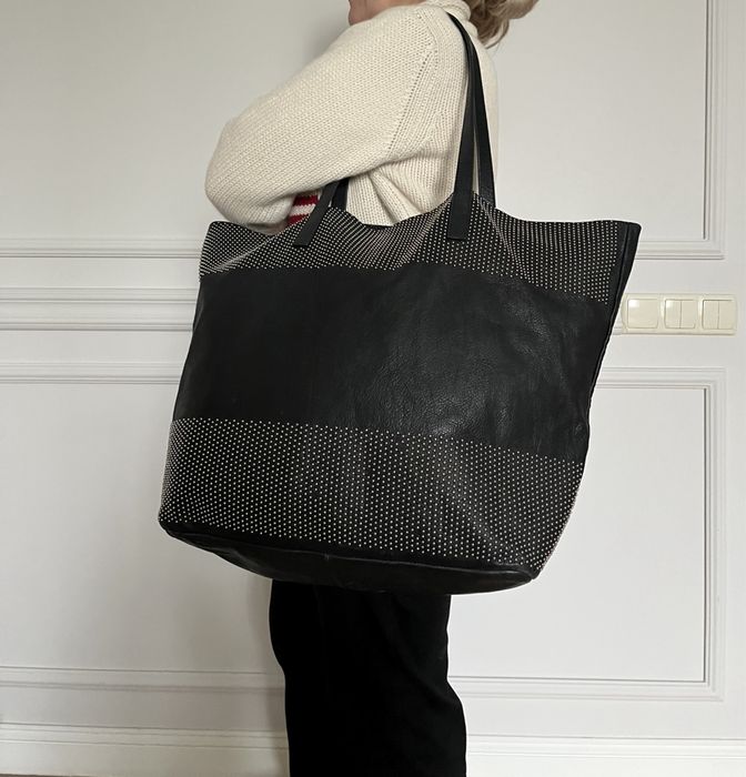 Велика шкіряна сумка