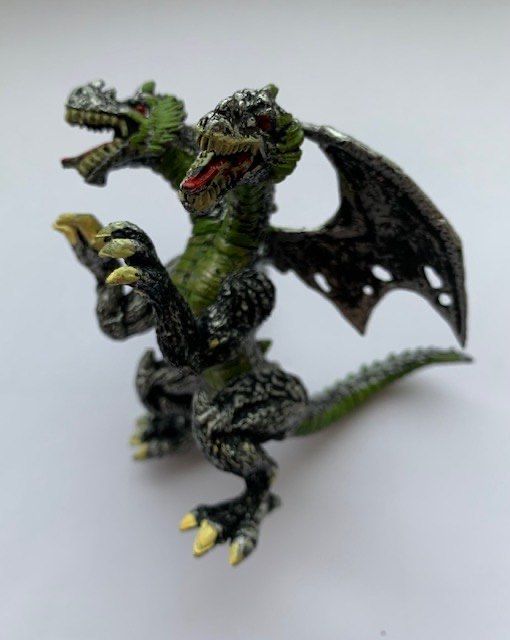 Динозавр двухглавый как конструктор Дракон Змей с 2 головами