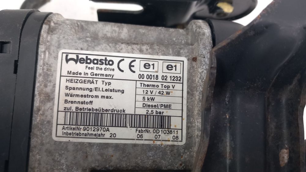 Vw Touran I  Nagrzewnica Ogrzewanie Webasto 1K0815065Ad