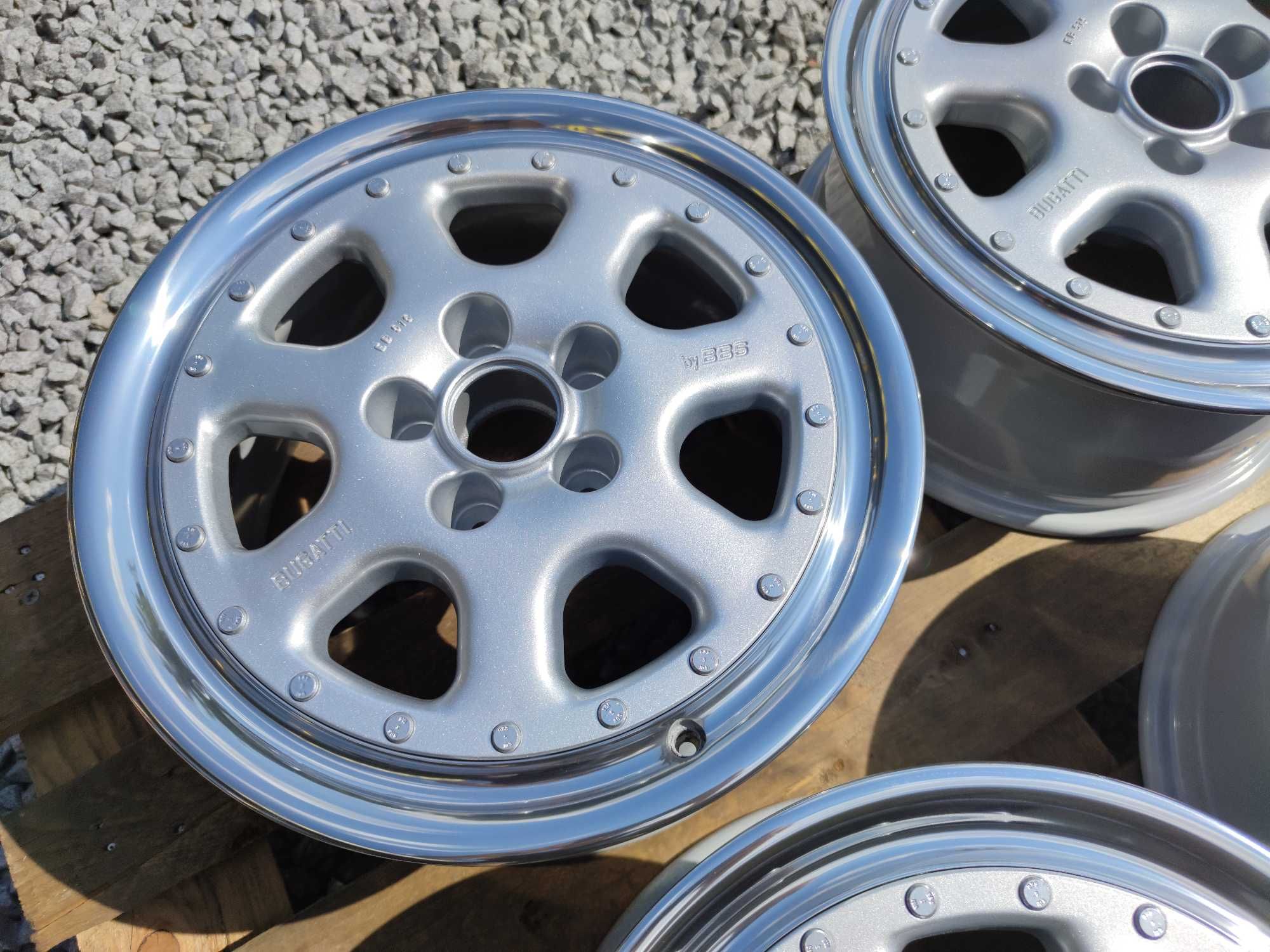 Oryginalne felgi BBS Bugatti EB515 15" 5x100 7J ET35 VW Seat