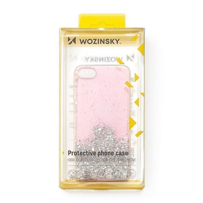 Etui Wozinsky Star Glitter do Samsung Galaxy A41 - Zielony Blask