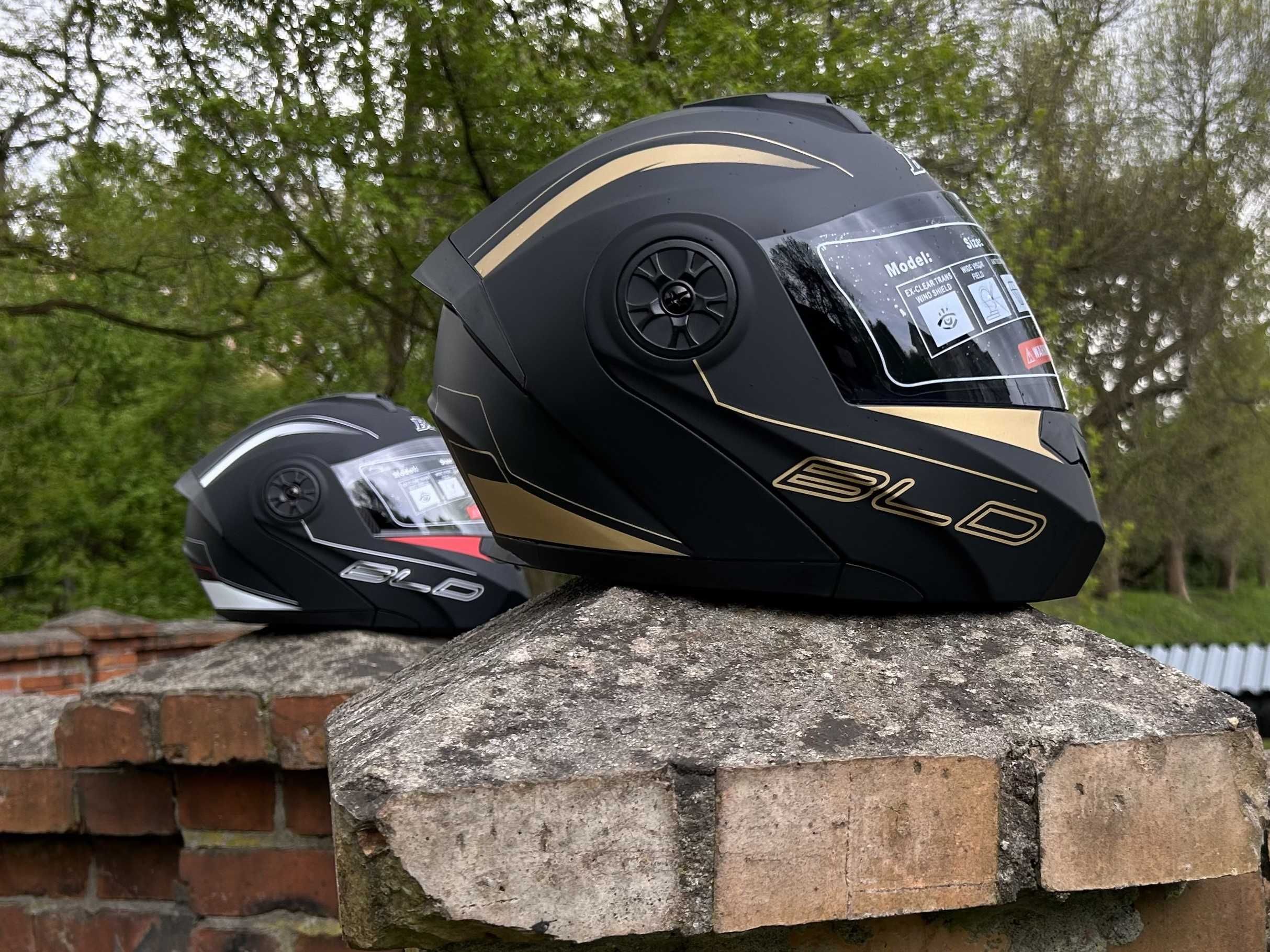 NOWY Kask Motocyklowy rozmiar L