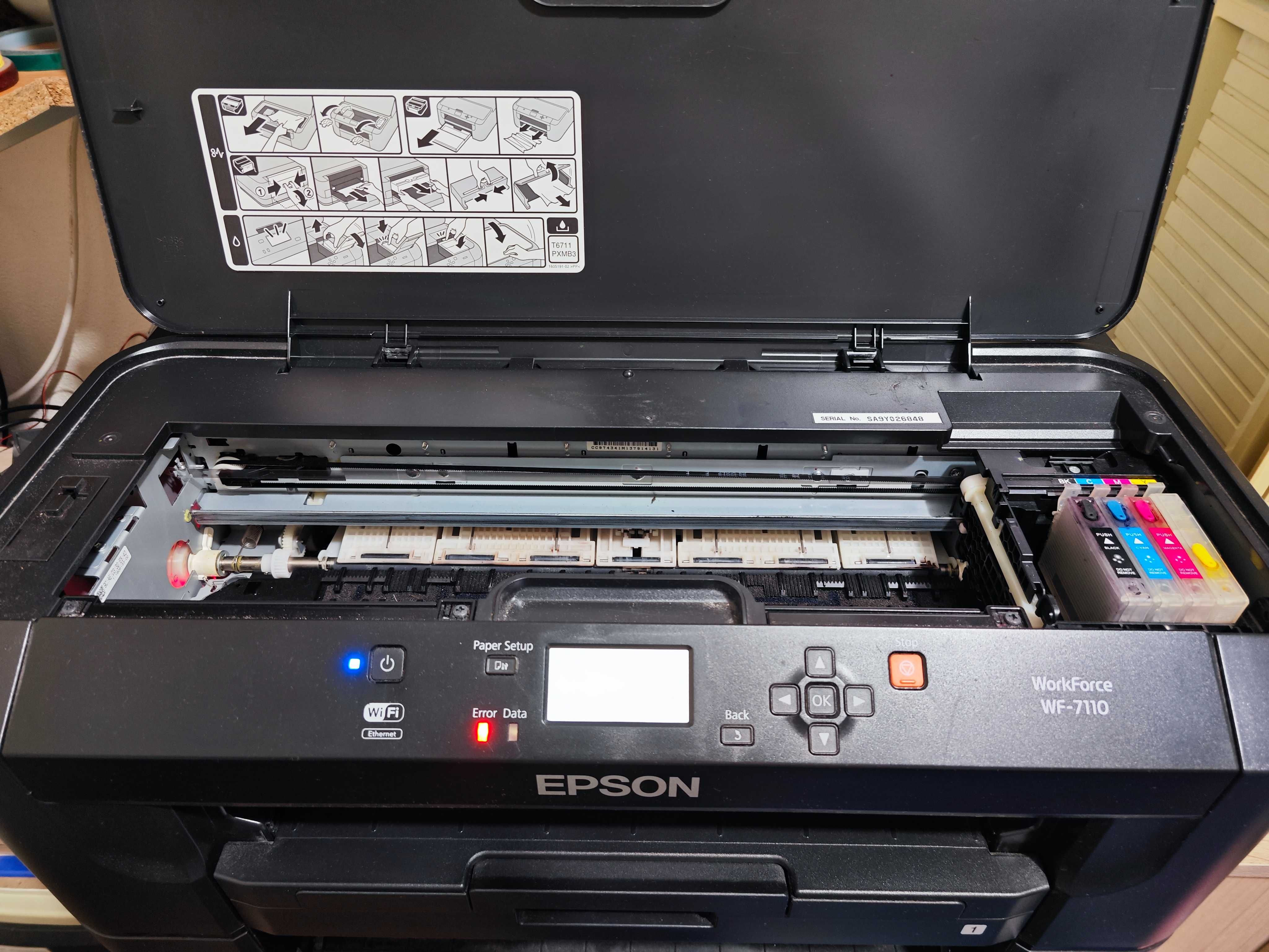 Impressora para Sublimação Epson WF-7110 A3