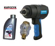Klucz Pneumatyczny Udarowy KPK-1500 nm 1/2 Kupczyk Naolejacz Olej