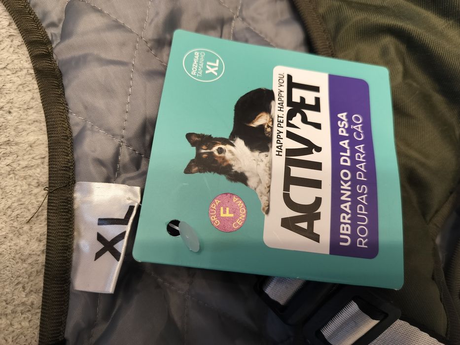 Pikowana kurtka dla pieska XL