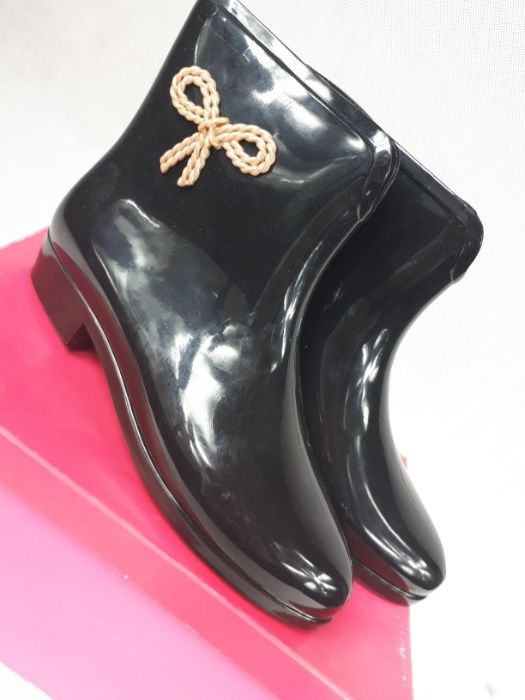 Nowe kalosze MELISSA kokardki pachnace 37 czarne