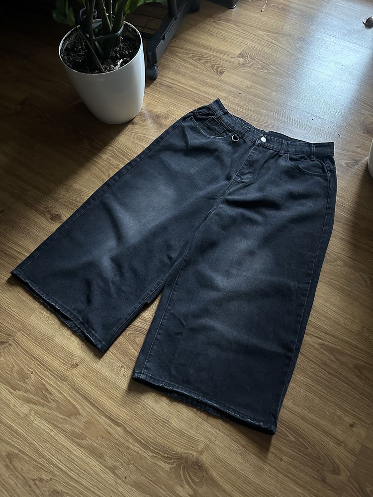 Широкі джинсові шорти Baggy rap shorts jorts jaded stussy sk8 rap реп
