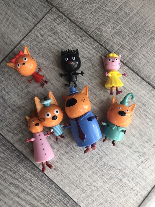 Майнкрафт minecraft три кота Коржик Компот