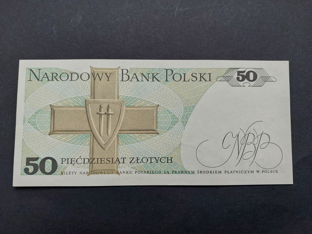 50 zł z 1988r Karol Świerczewski. NOWY.
