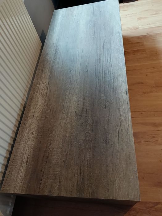 Szafka RTV dąb sonoma dwie szuflady