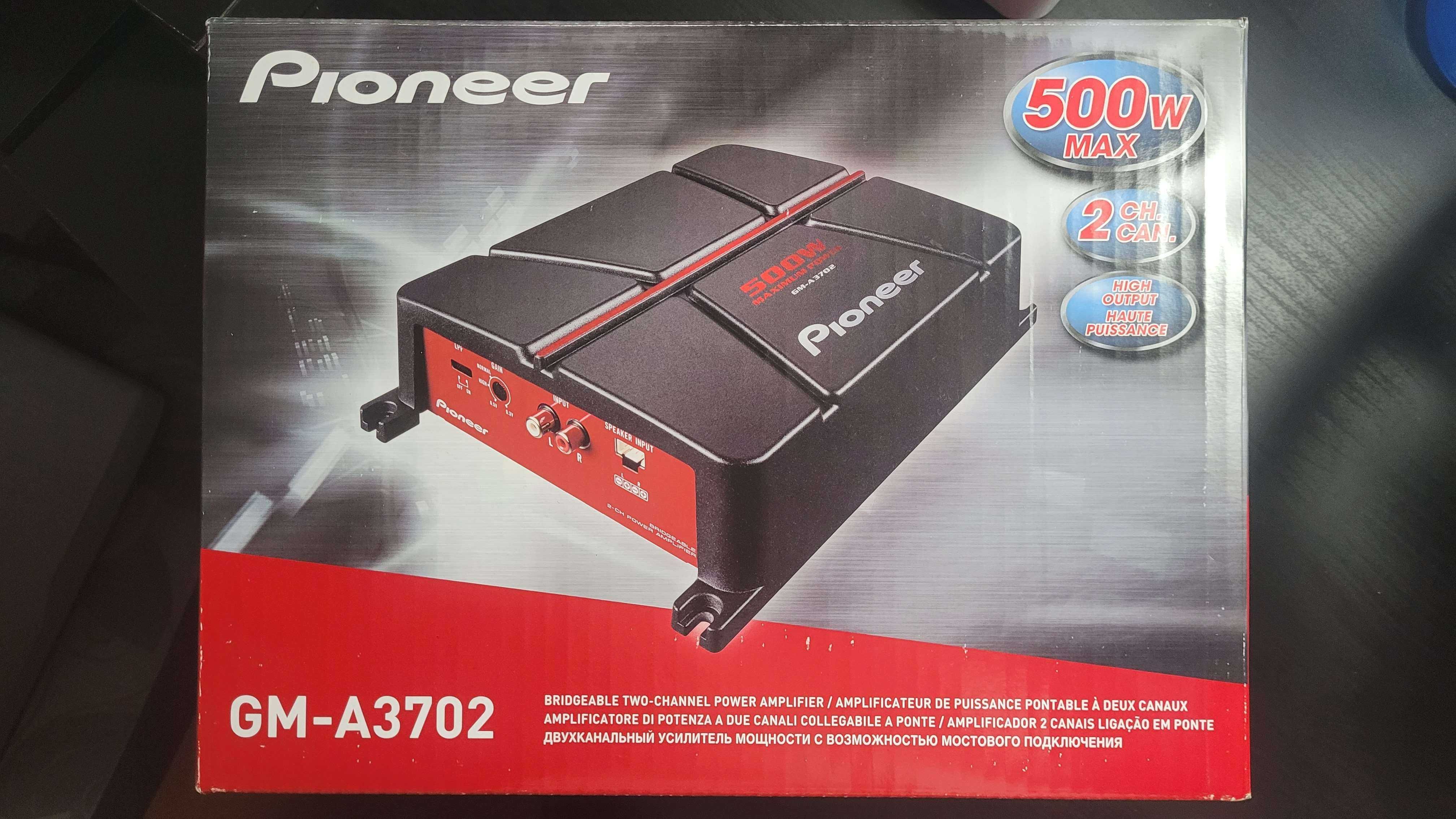 Amplificador Pioneer GM-A3702 (2 Canais - 500 W) - NOVO