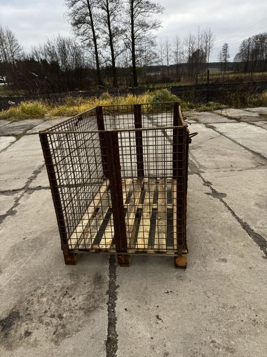 Pojemnik siatkowy składany kosz