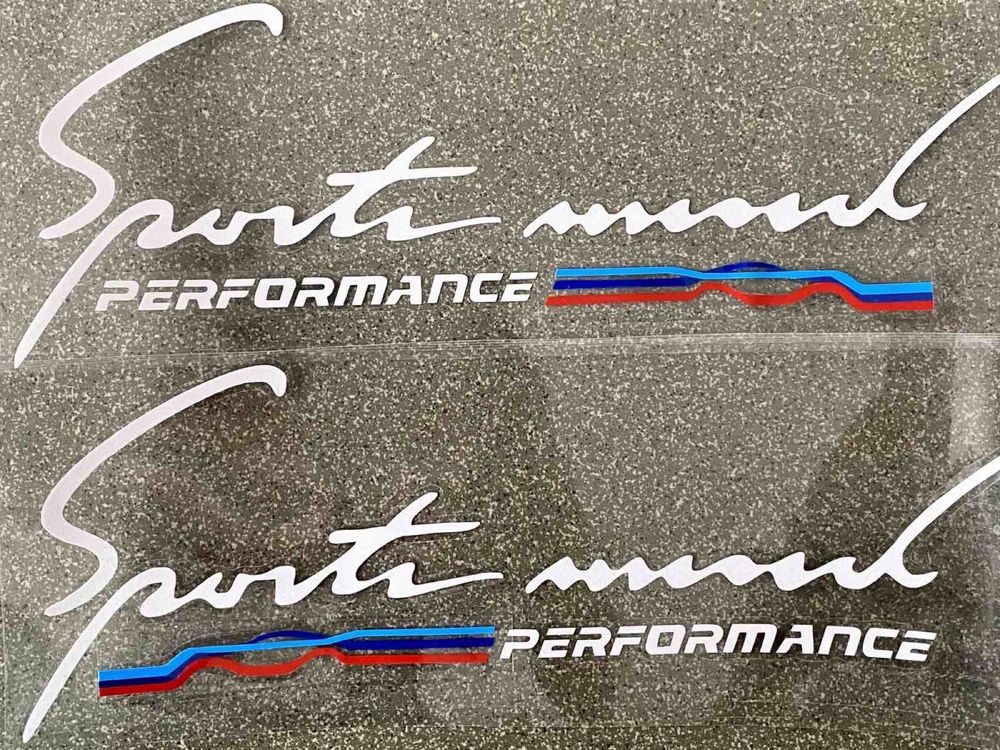 Наклейка на поріг капот двері BMW M Performance