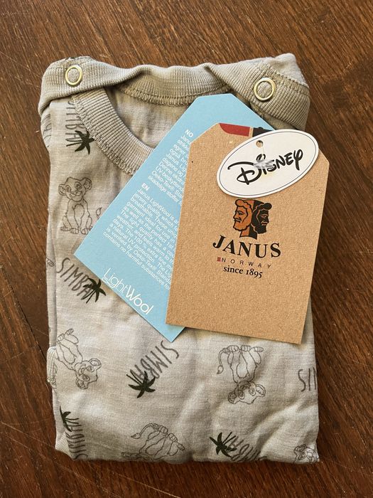 Body merino nowe z metką Janus wełna 60 62 68 Disney
