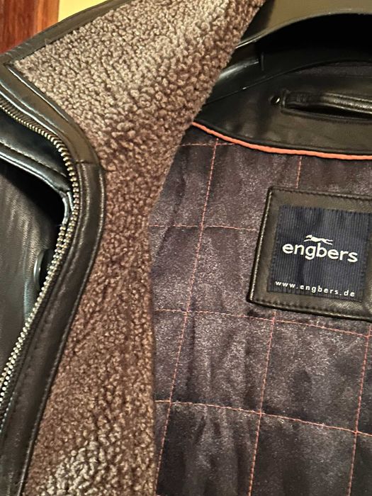 super kurtka skórzana 3/4 firmy Engbers r 52