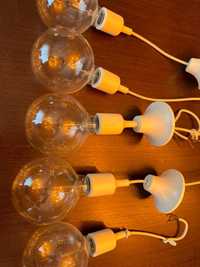 5 pendentes Muuto  - Com lâmpadas incandescentes - apenas 50€