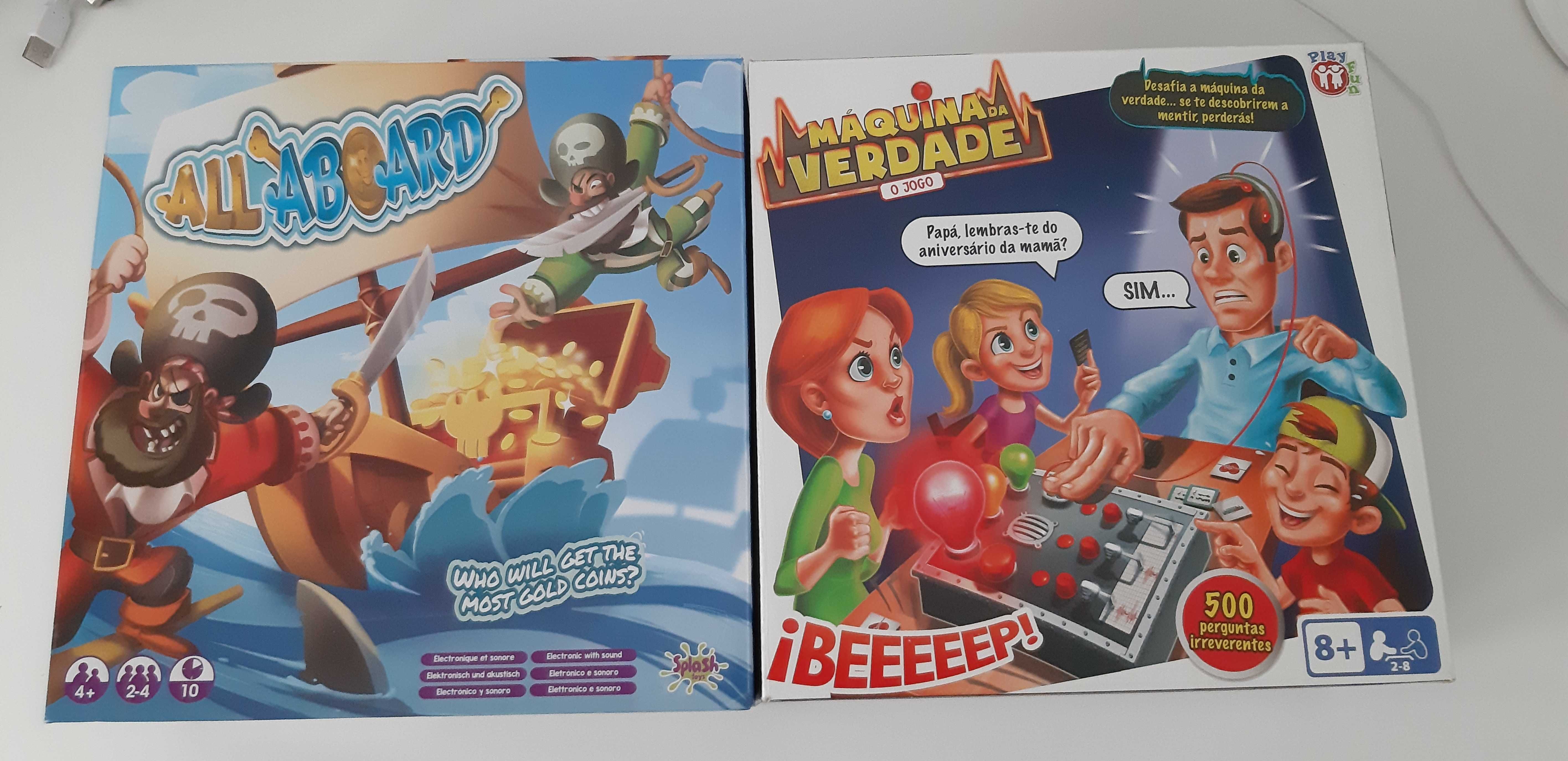 Conjunto de 9 jogos/puzzles
