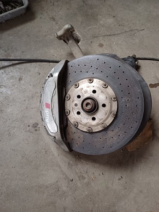tarcza hamulcowa przednia prawa ceramiczna Audi A8 S8 D4 A6 S6 A7 S7