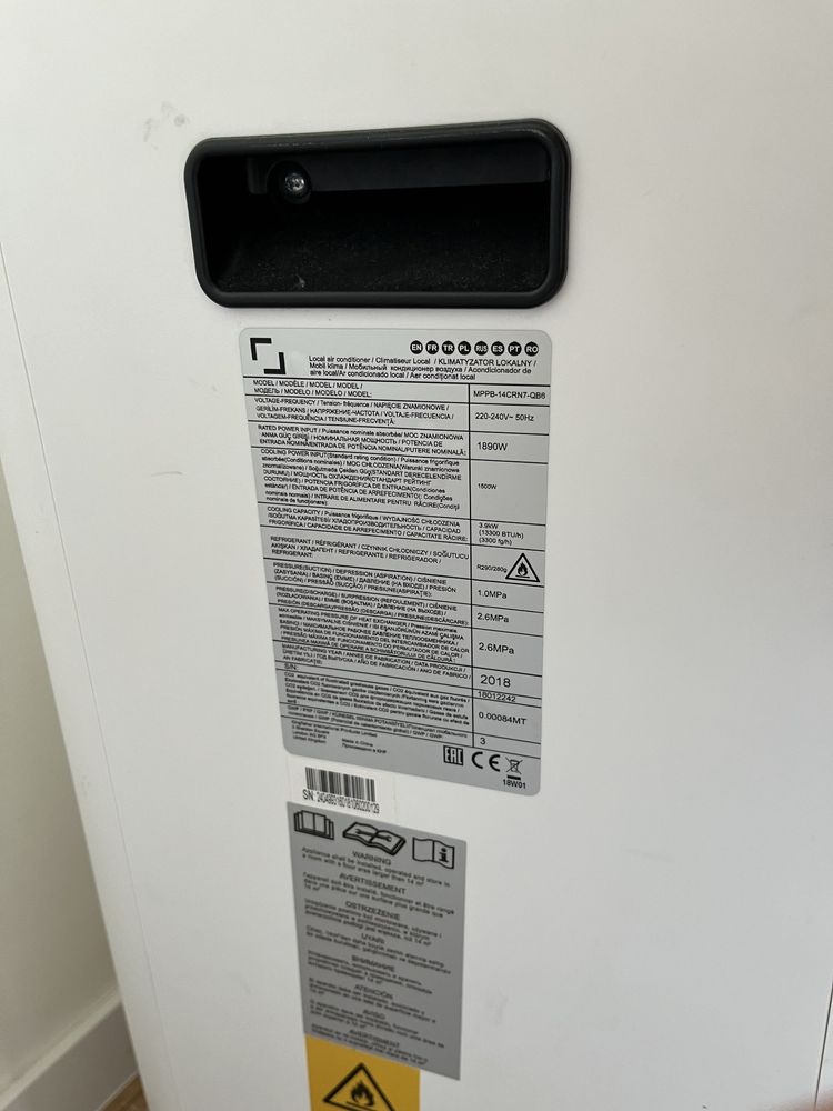 Klimatyzator Midea/Comfee MPPB-14CRN7, mobilna, do 48m2