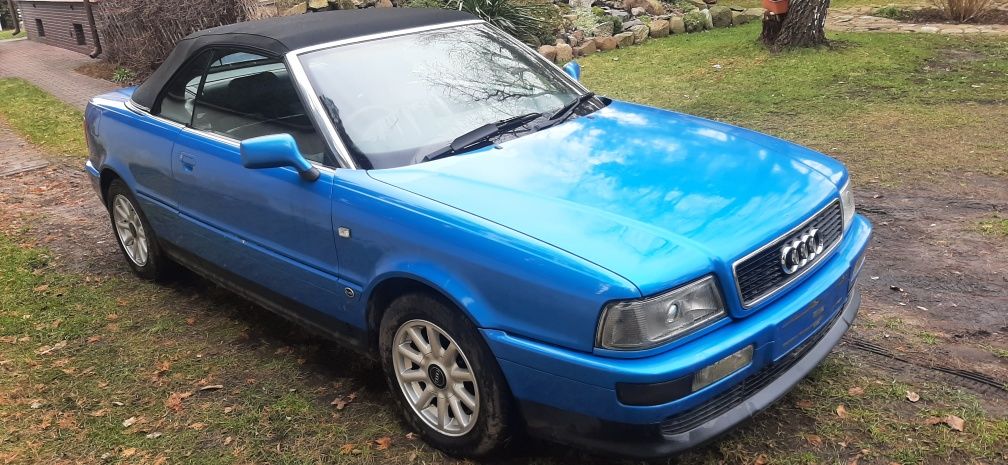 Audi 80 b4 v6 s2 LY5T cabrio cabriolet maska lampa błotnik zderzak